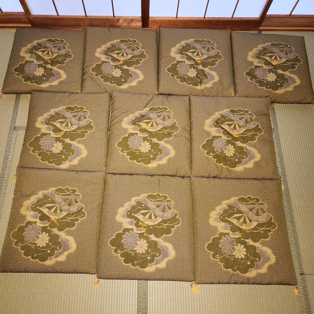 座布団 ふさ付き 10点