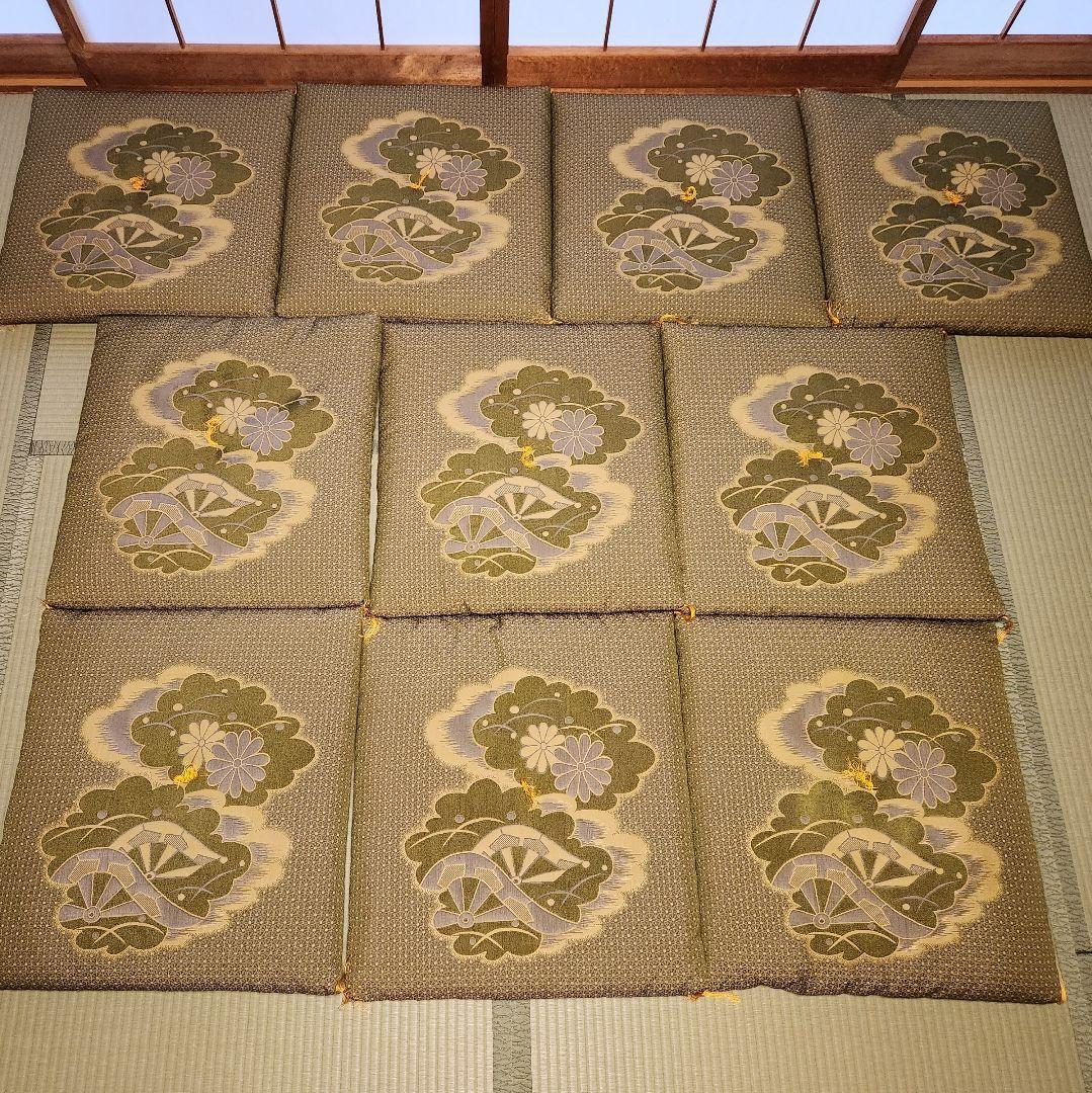 座布団 ふさ付き 10点