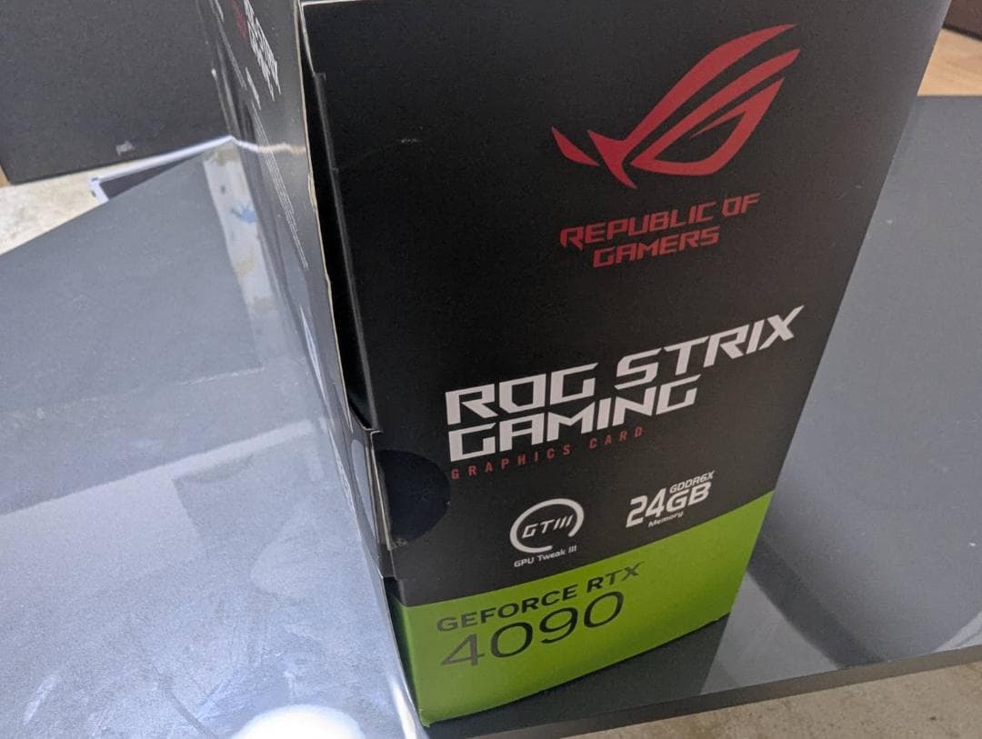 グラフィックボード・グラボ・ビデオカード ASUS ROG Strix GeForce RTX 4090 24GB
