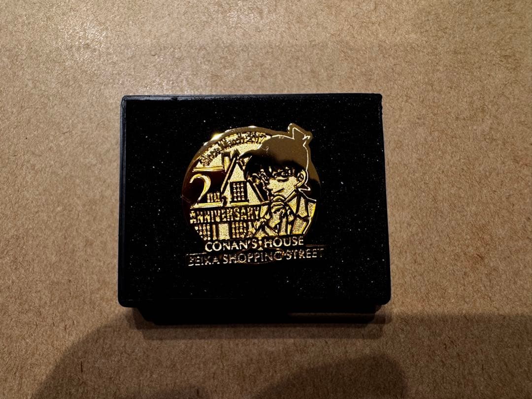 名探偵コナン2周年記念 ピンバッジ CONAN’S HOUSE 米花商店街 限定