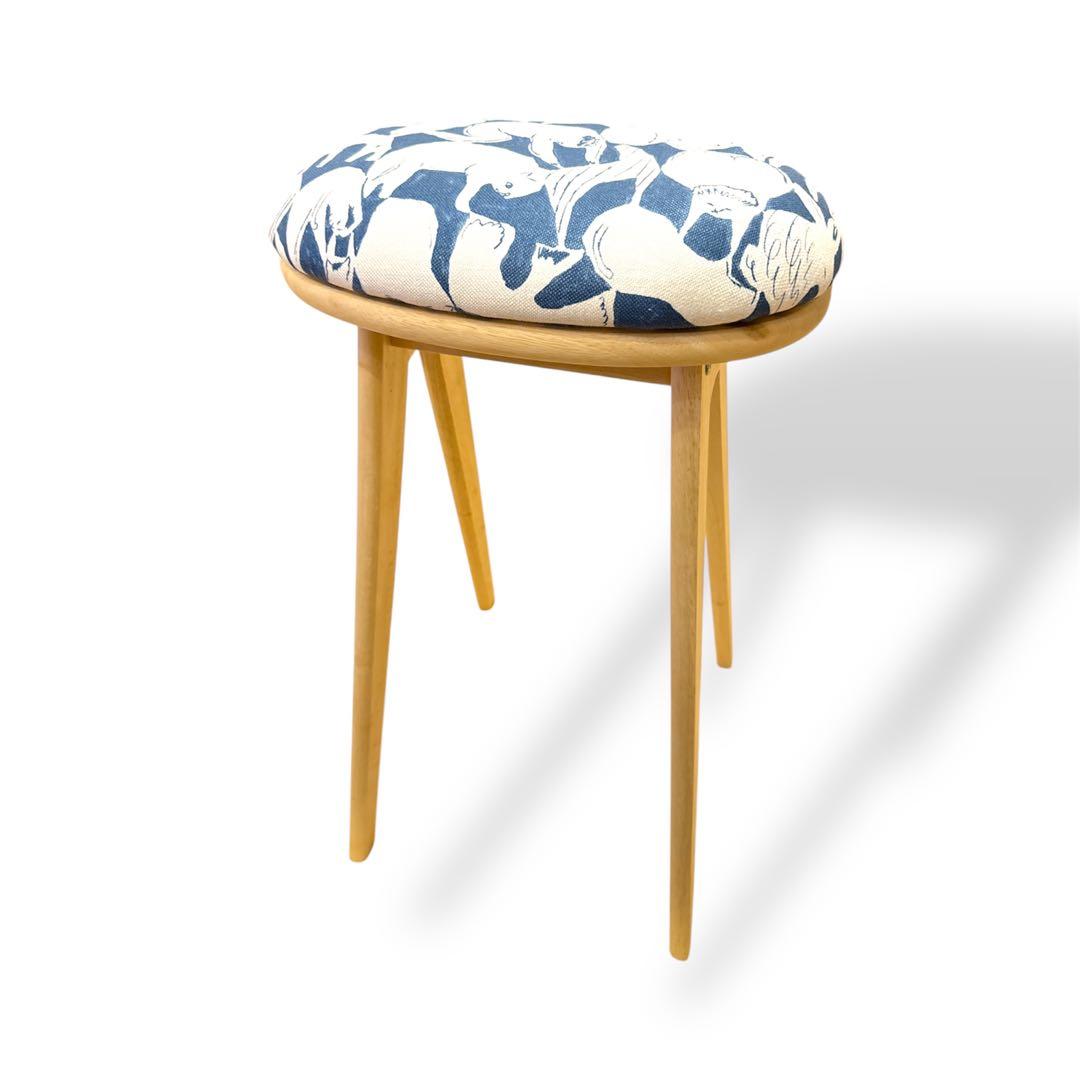 mina perhonen / ミナペルホネン生地使用スツール　ハイスツール