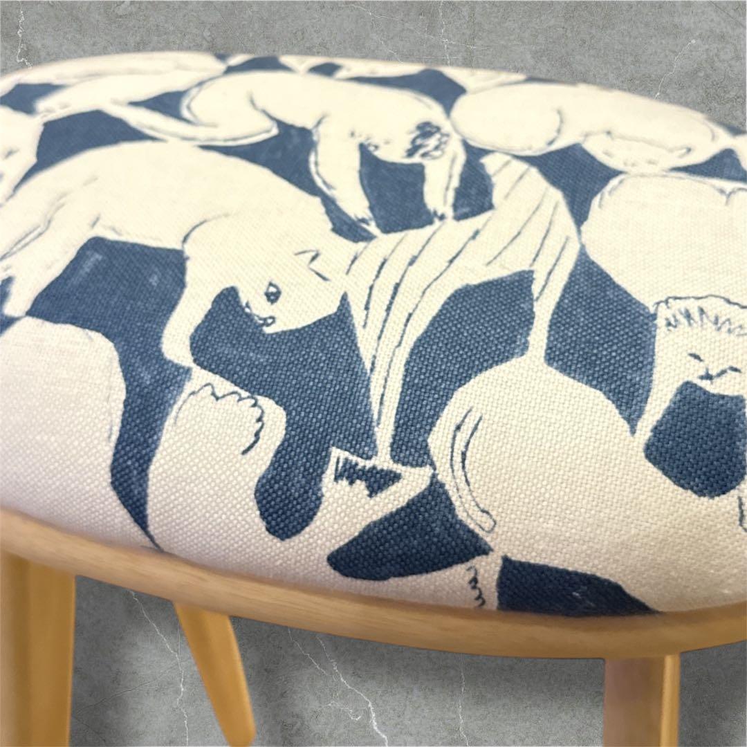 mina perhonen / ミナペルホネン生地使用スツール　ハイスツール