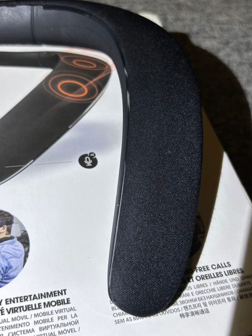 美品　JBL Soundgear BTA 黒 ネックスピーカー　付属品新品