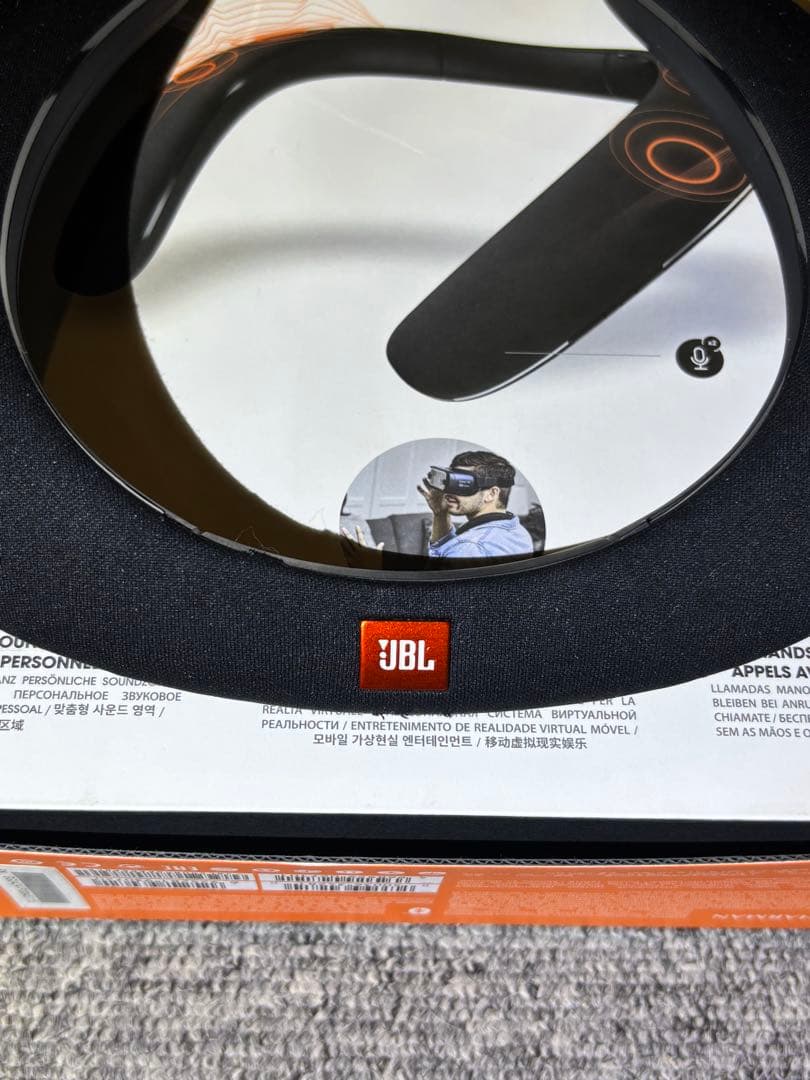 美品　JBL Soundgear BTA 黒 ネックスピーカー　付属品新品