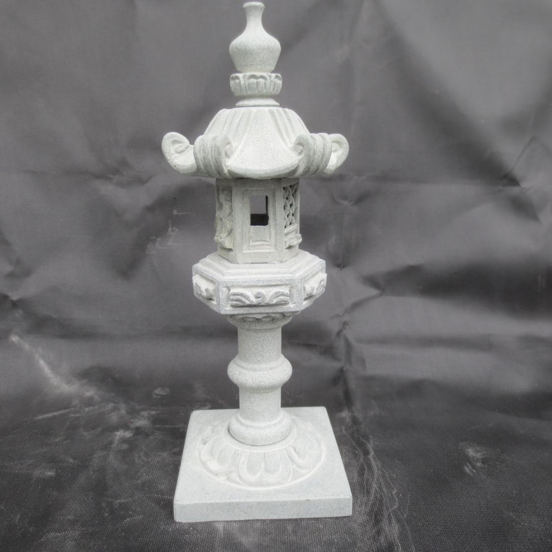 ミニ灯籠 春日型 灯篭 灯籠 燈籠 灯ろう 蟷螂 とうろう 天然御影石