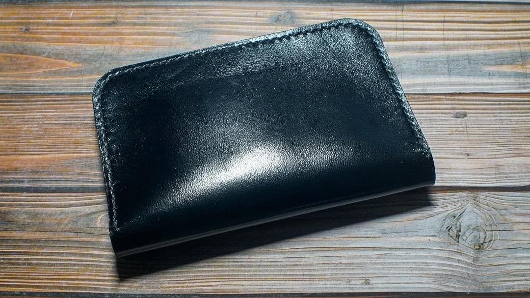 ミドルトラッカーウォレット　二層　馬革 茶芯　ニッケル　トラッカーウォレット