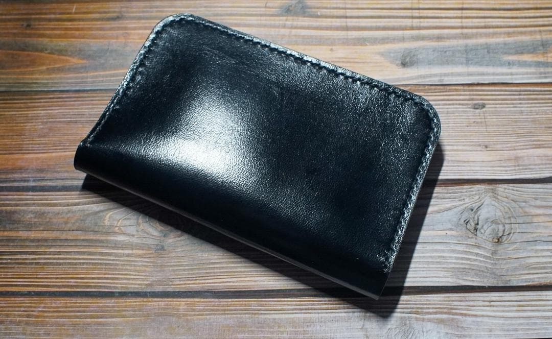 ミドルトラッカーウォレット　二層　馬革 茶芯　ニッケル　トラッカーウォレット