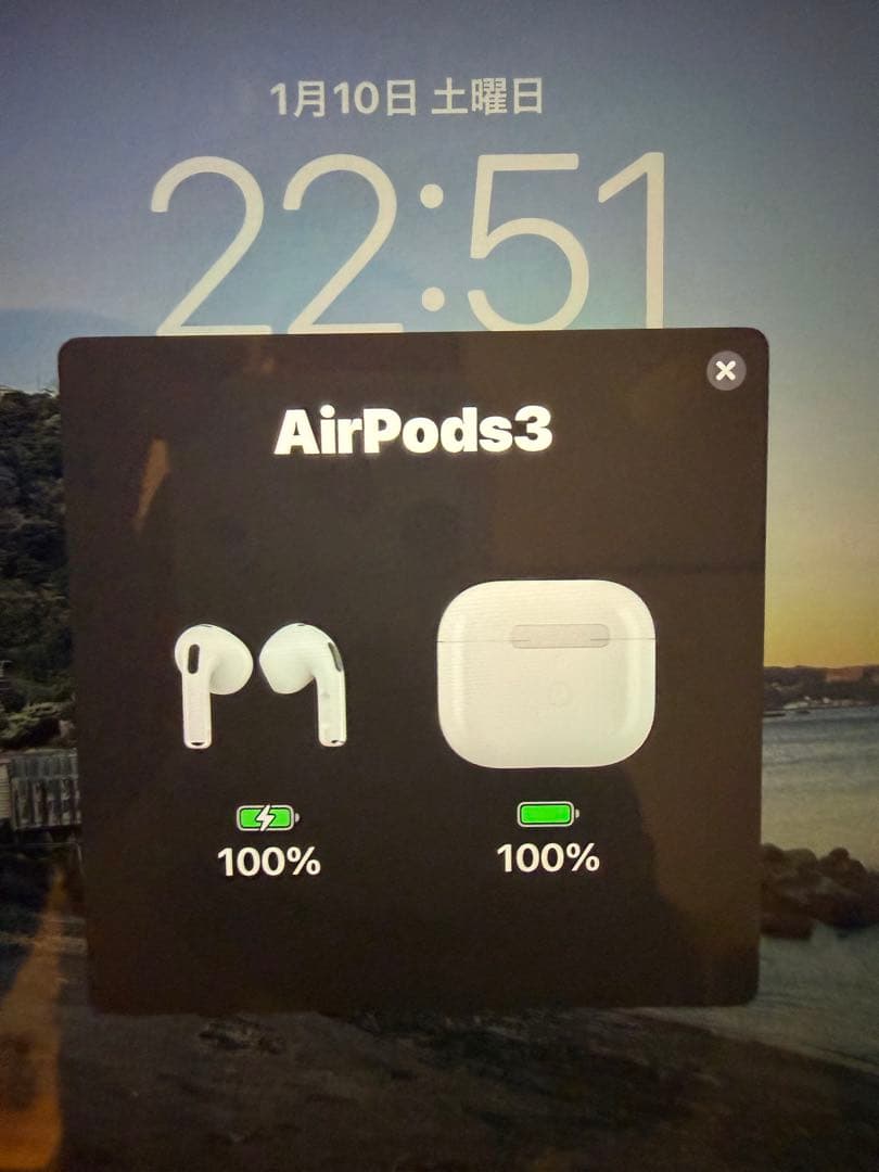 Apple AirPods3 (第3世代) 本体 充電ケース付き