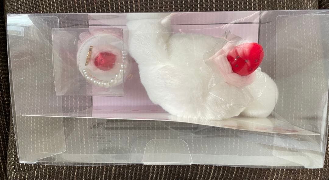 サンリオ　シナモロール ぬいぐるみ&アクセサリーケースセット いちごホイップ