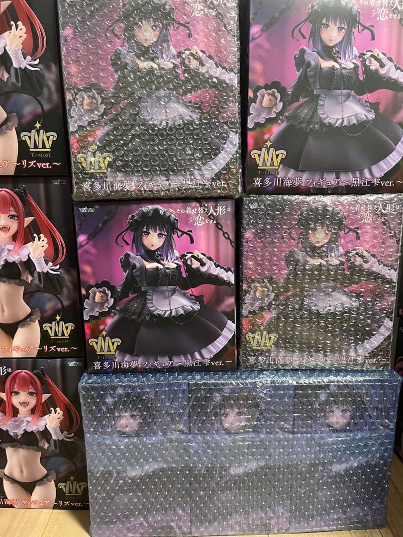 タイクレ限定　美少女　フィギュア　プライズ　まとめ売り　着せ恋　黒江雫　海夢