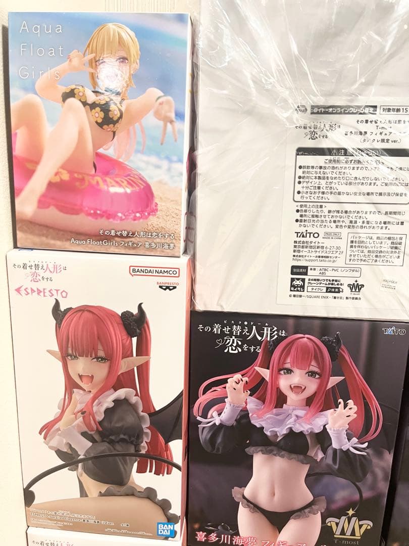 タイクレ限定　美少女　フィギュア　プライズ　まとめ売り　着せ恋　黒江雫　海夢