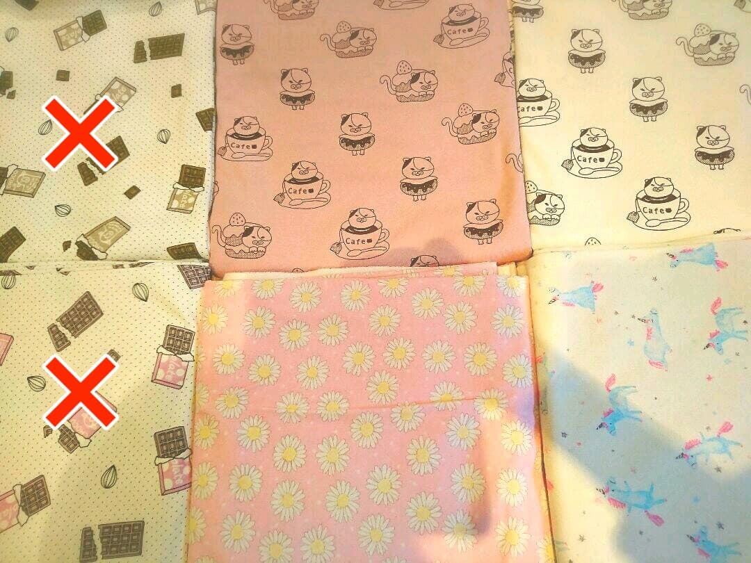 ①❤12月最新。オーダー用☆みかん❤ニット＊サンプル生地⭐最大シングルずつ１枚迄