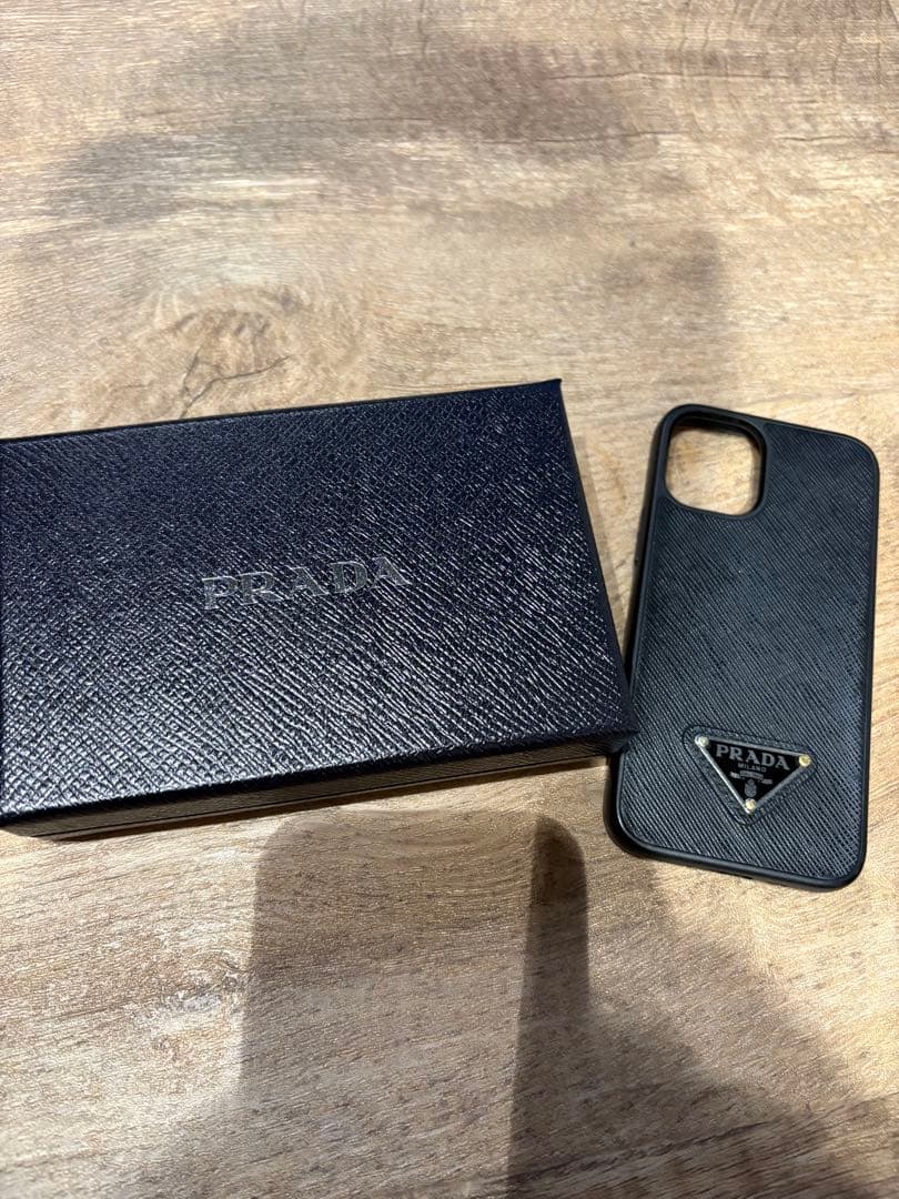 ★専用★【美品】PRADA ブラック iPhone12miniケース