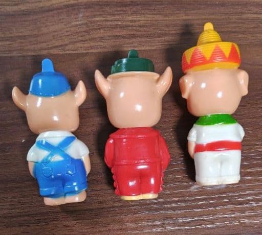 ３匹の子豚 ブーフーウー ソフビ人形 まとめ売り その１
