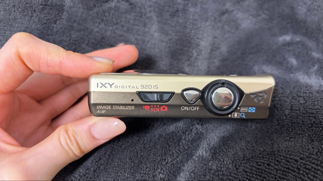 [動作確認済み]canon ixy 920 is ゴールド