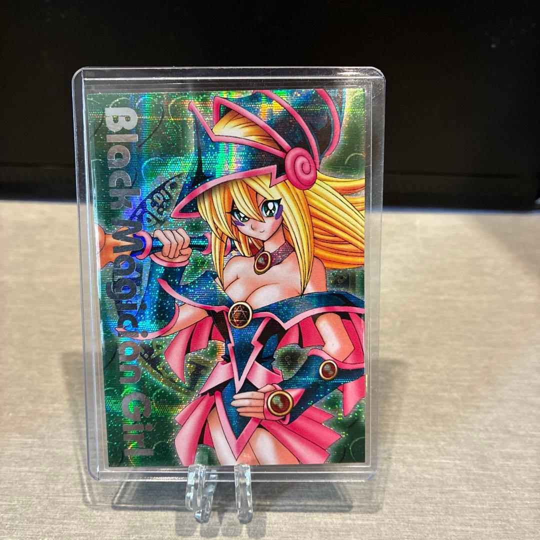 遊戯王ゲーム　ブラックマジシャンガール（美品）　未開封パック×2