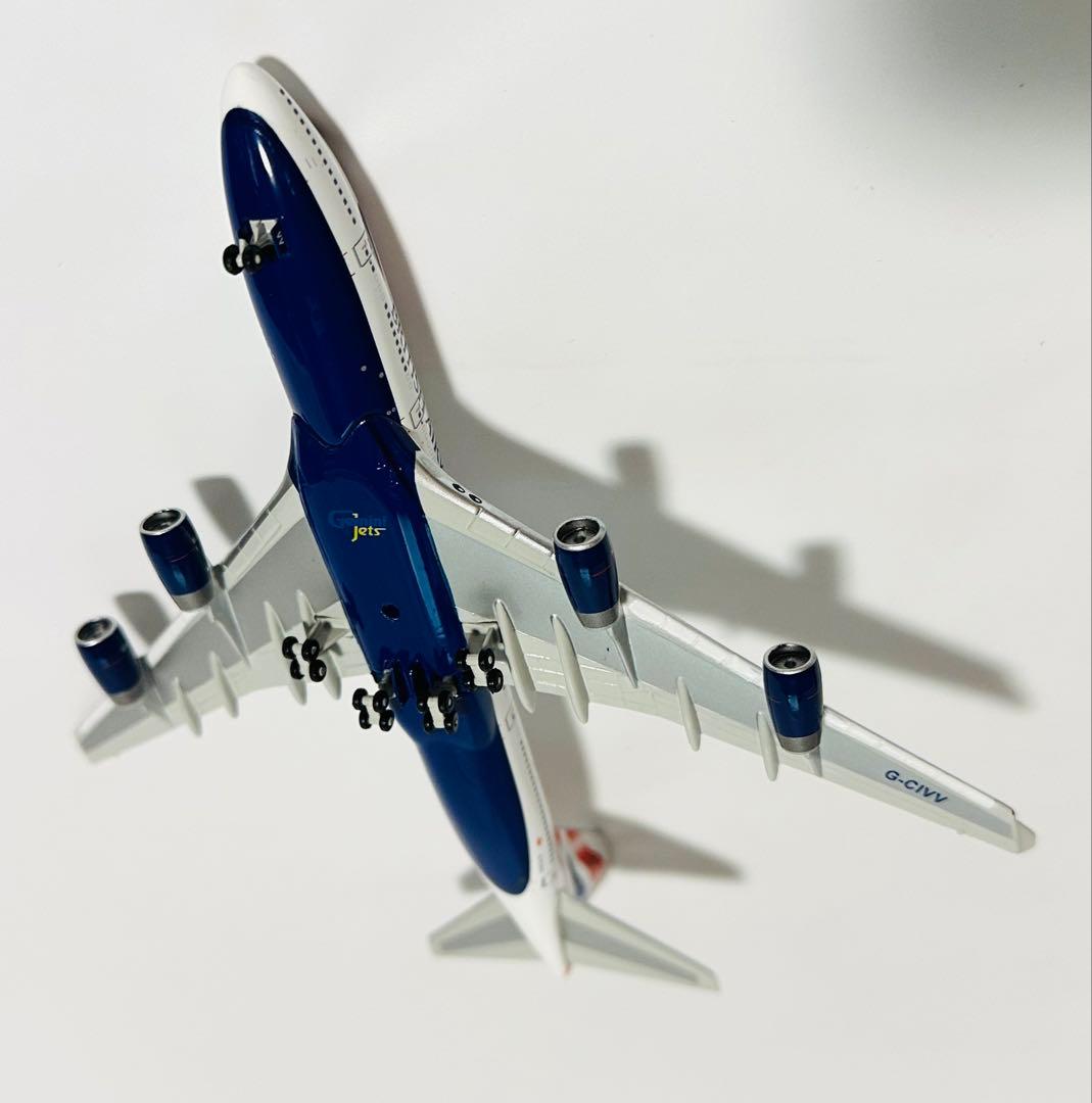 航空機・ヘリコプター Gemini 1/400 B747-400 British Airways