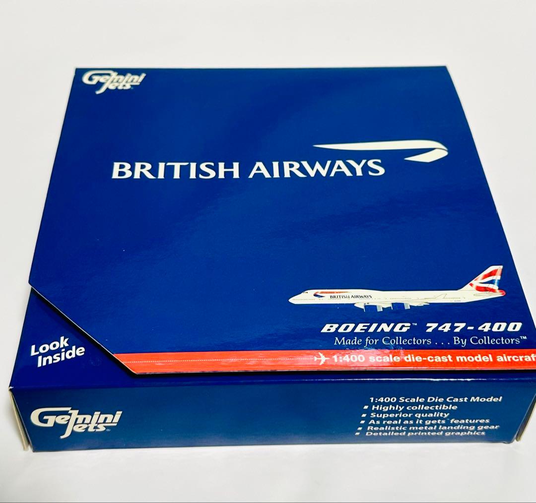 航空機・ヘリコプター Gemini 1/400 B747-400 British Airways