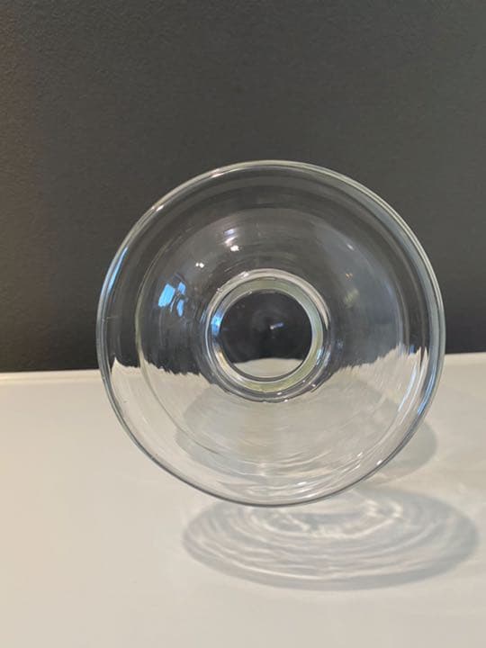 アンティーク ガラス コルク 水槽 フラワーベース 三角形 △