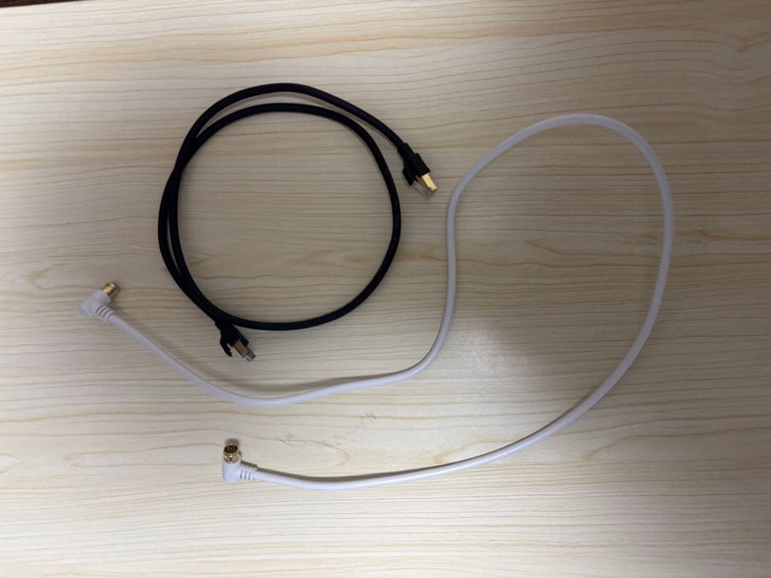 Hisense 32E40H アンテナケーブル1m LANケーブル1m付き