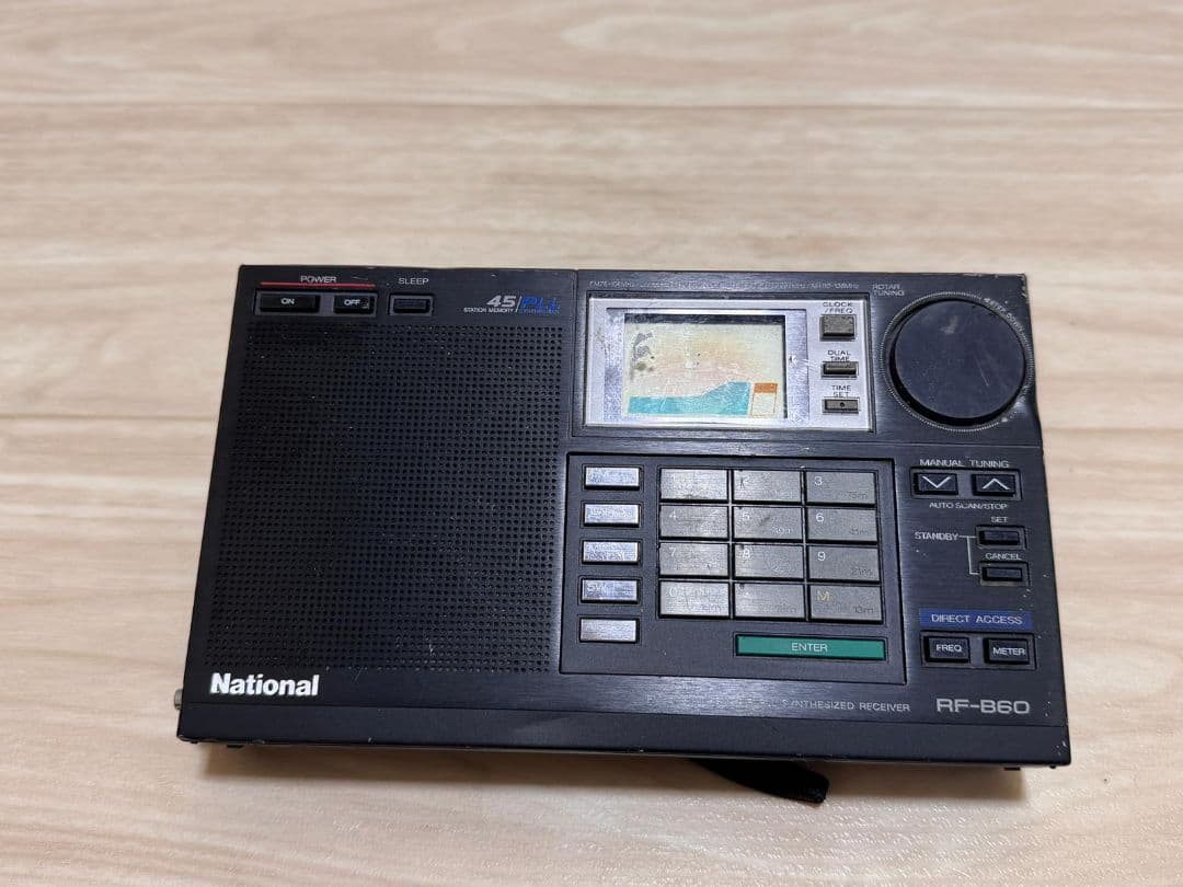 National ラジオ RF-B60 動作確認済み