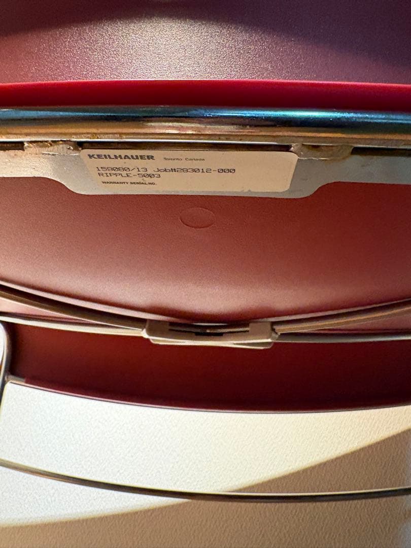 スペースエイジ ポストモダン KEILHAUER スタッキングチェア 5脚