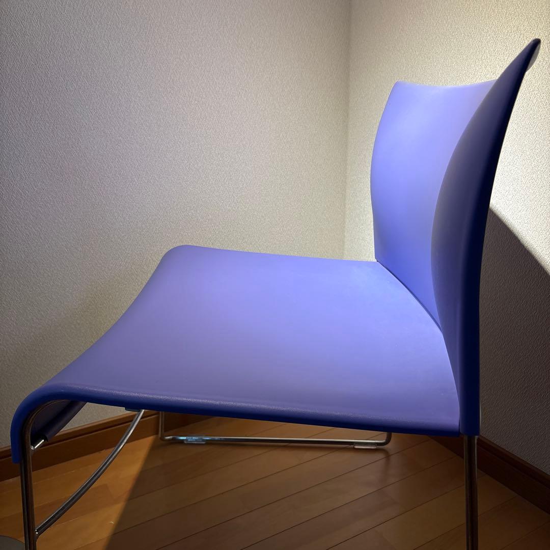 スペースエイジ ポストモダン KEILHAUER スタッキングチェア 5脚