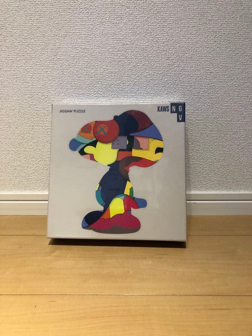 KAWS スヌーピー ジグソーパズル　UNIQLO×KAWS ぬいぐるみ付き