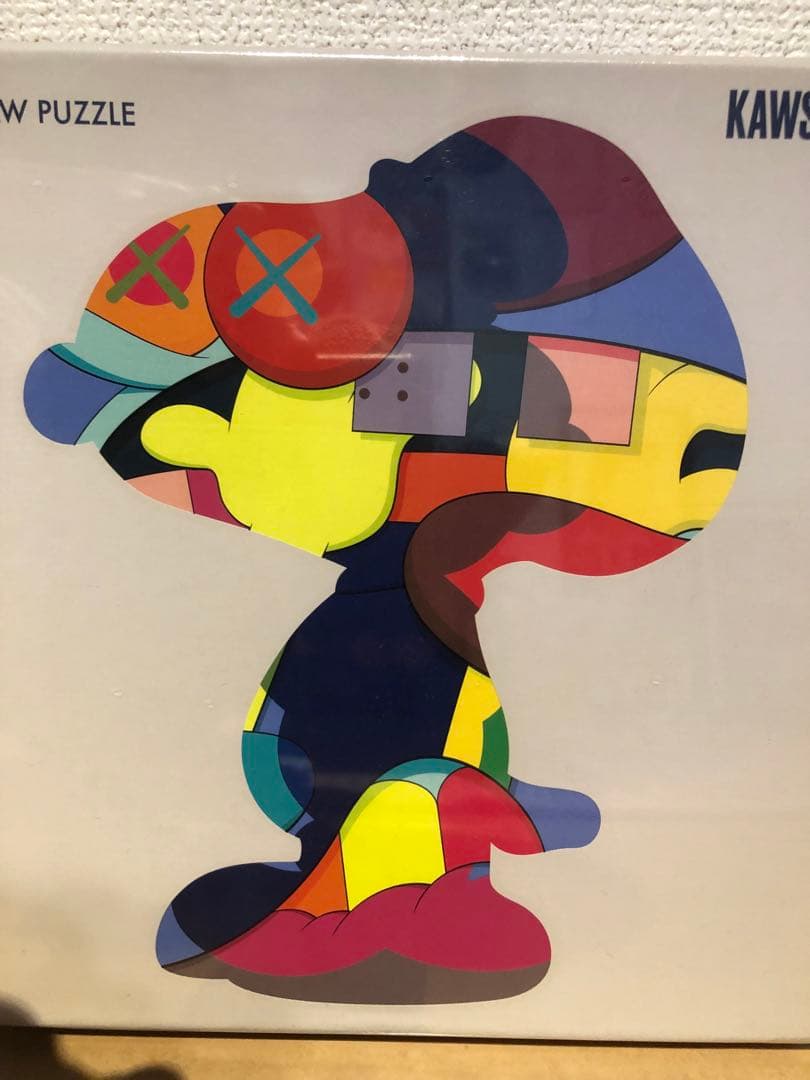KAWS スヌーピー ジグソーパズル　UNIQLO×KAWS ぬいぐるみ付き