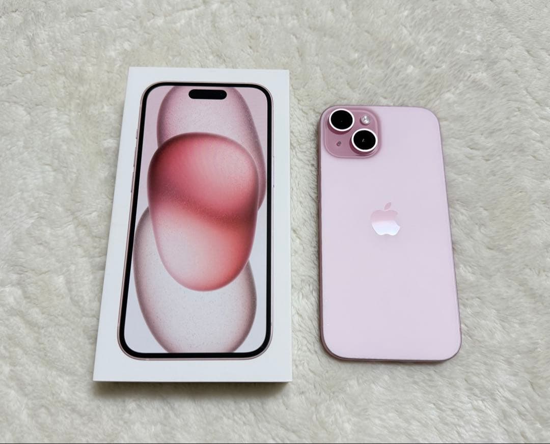 iPhone15 256GB ピンク