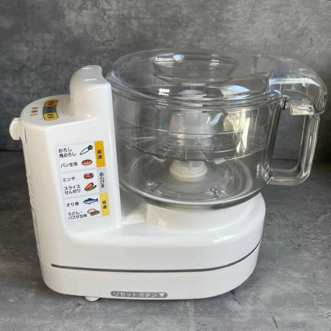 【訳有新品】 未使用品 Panasonic フードプロセッサー　MK-K81-W