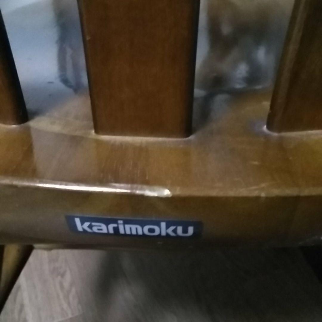 コロニアルカリモク回転式椅子