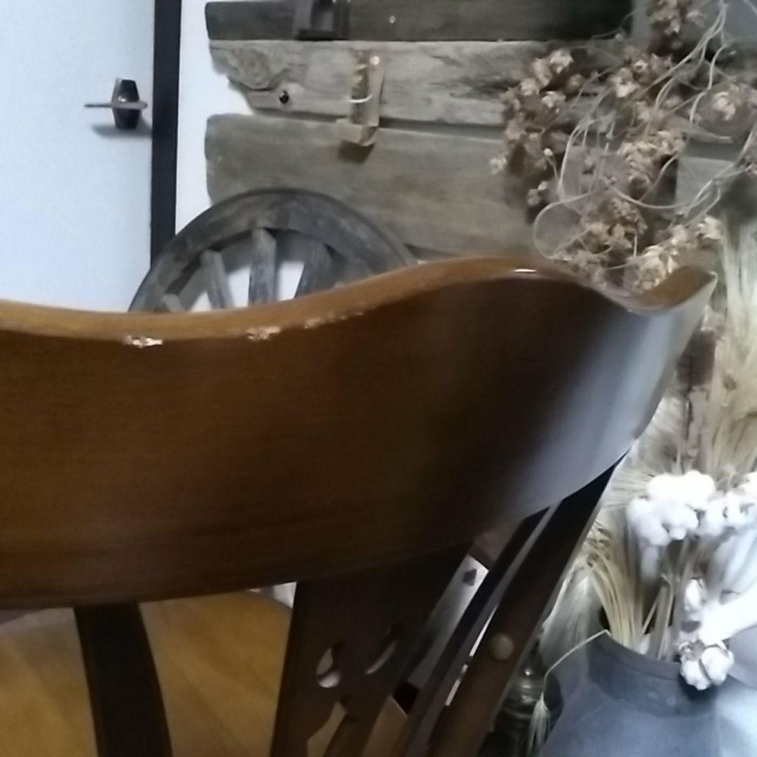 コロニアルカリモク回転式椅子