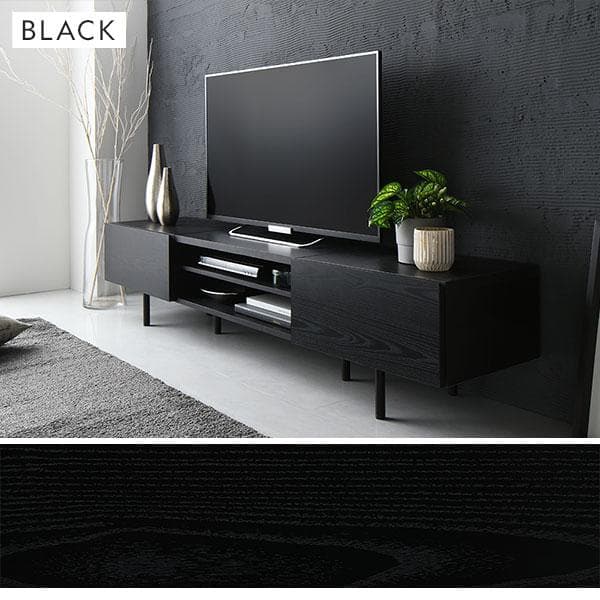 テレビ台　テレビボード　ブラック　120cm
