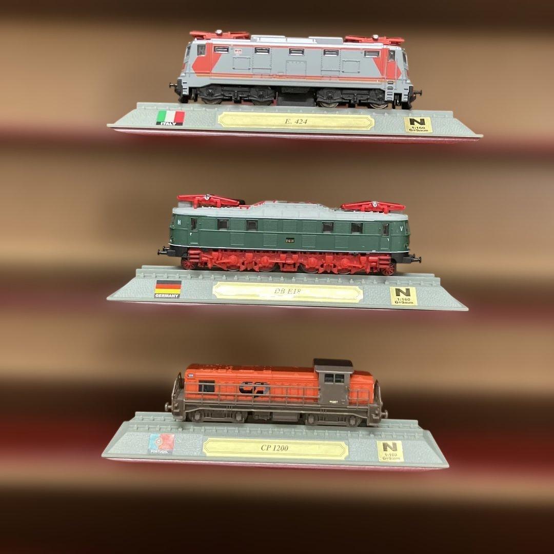 ESH021 世界の鉄道シリーズコレクション　42点セット