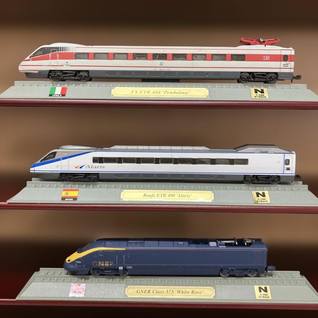 ESH021 世界の鉄道シリーズコレクション　42点セット