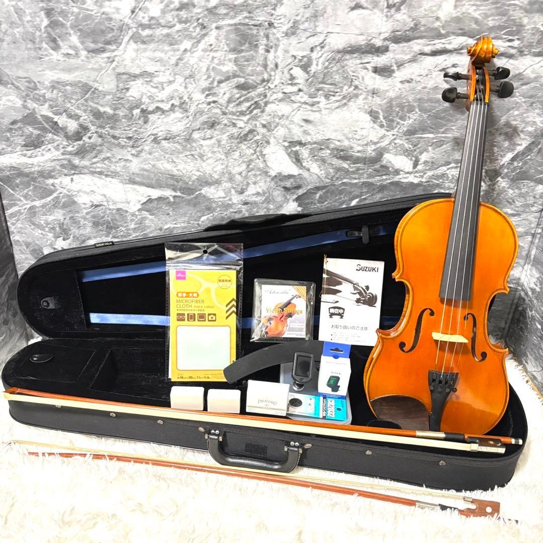 【高年式美品】スズキ No.246 4/4 虎杢 ANNO2020 バイオリン