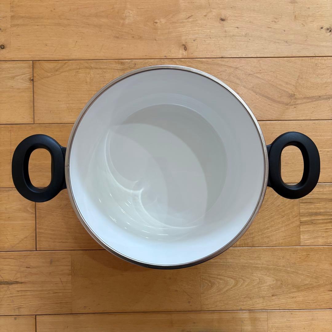 ☆デッドストック☆EJIRY　ホーロー　両手鍋　チェック　スコットランド　レトロ