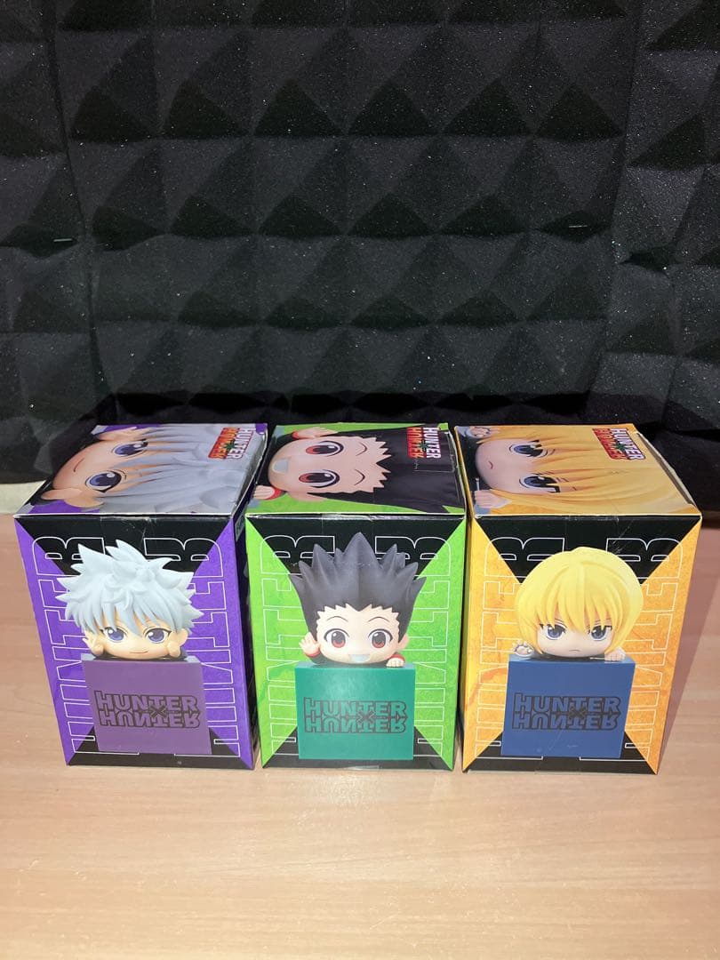 ハンターハンター　ひっかけフィギュア　ゴン　キルア　クラピカ　3体セット