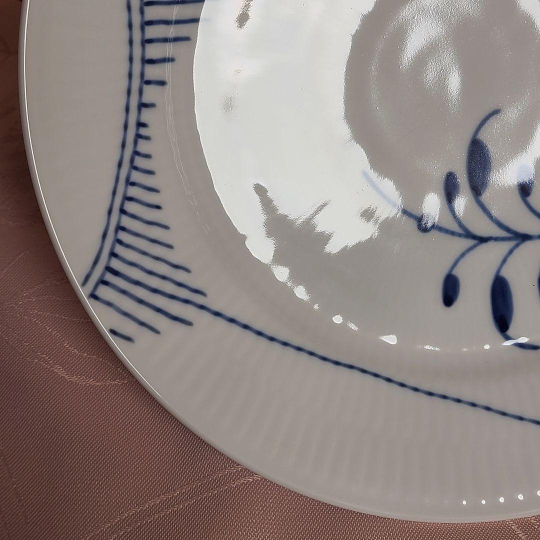 ロイヤルコペンハーゲン　ブルーフルーテッドメガ　プレート　2枚　え127