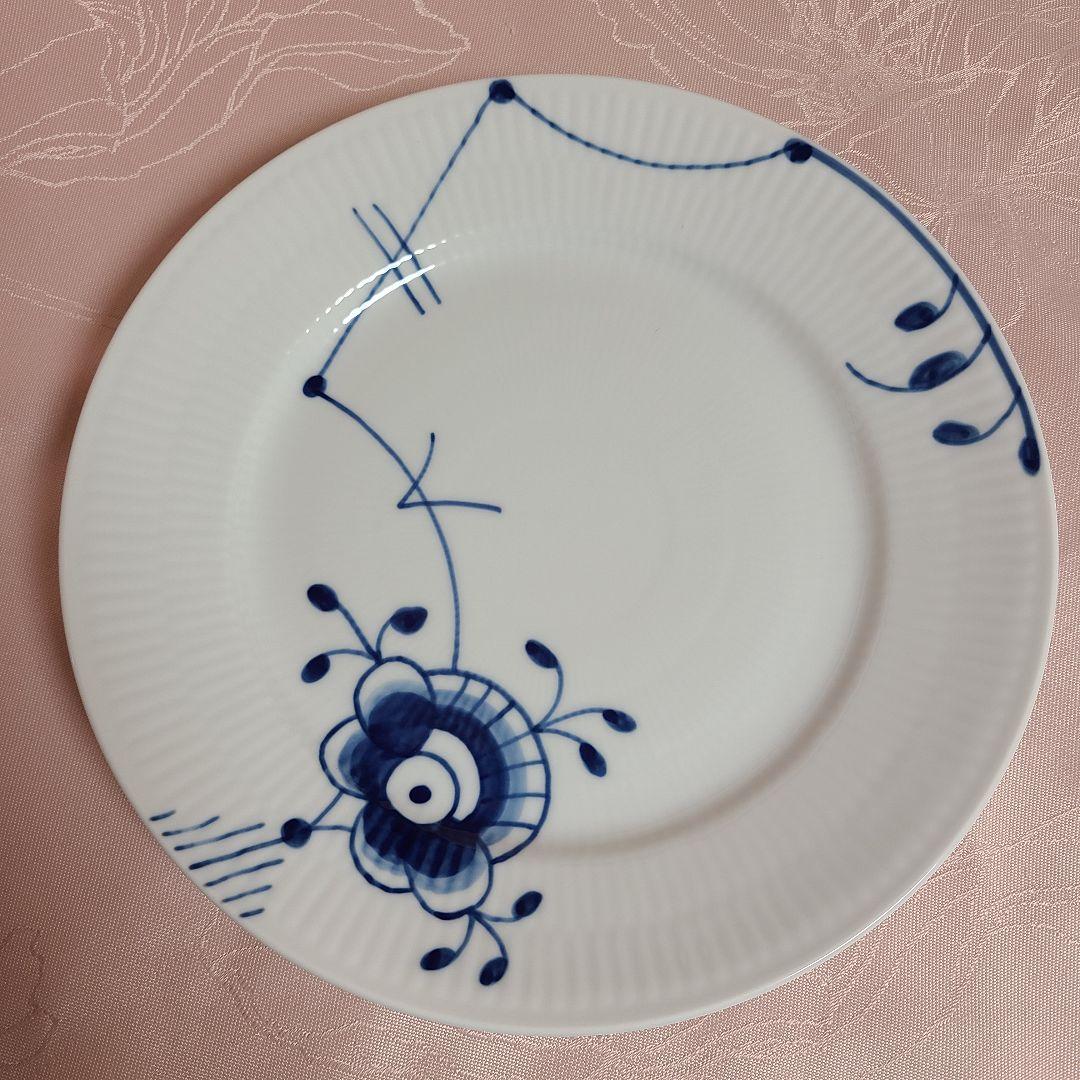 ロイヤルコペンハーゲン　ブルーフルーテッドメガ　プレート　2枚　え127