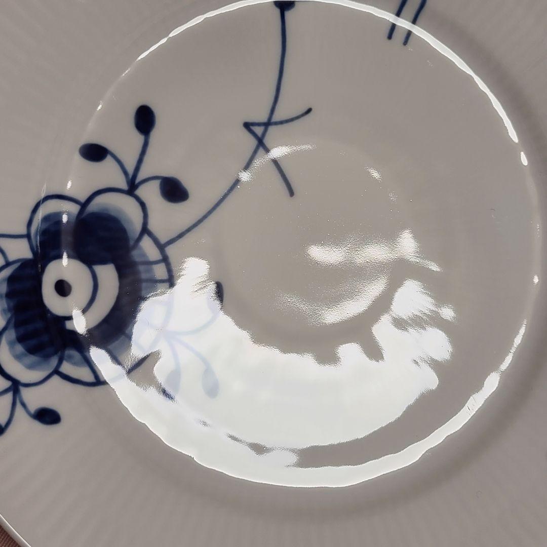 ロイヤルコペンハーゲン　ブルーフルーテッドメガ　プレート　2枚　え127