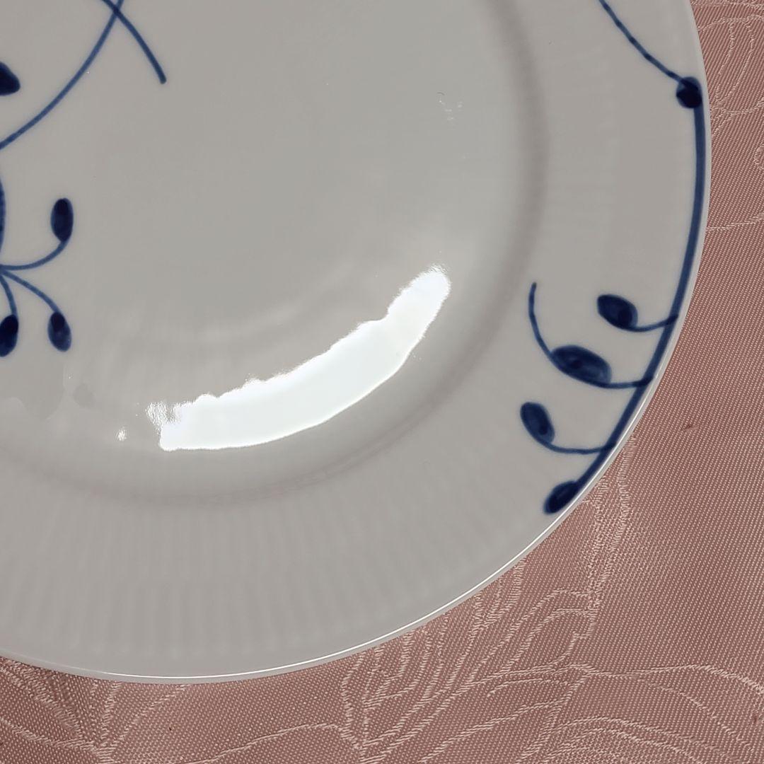 ロイヤルコペンハーゲン　ブルーフルーテッドメガ　プレート　2枚　え127