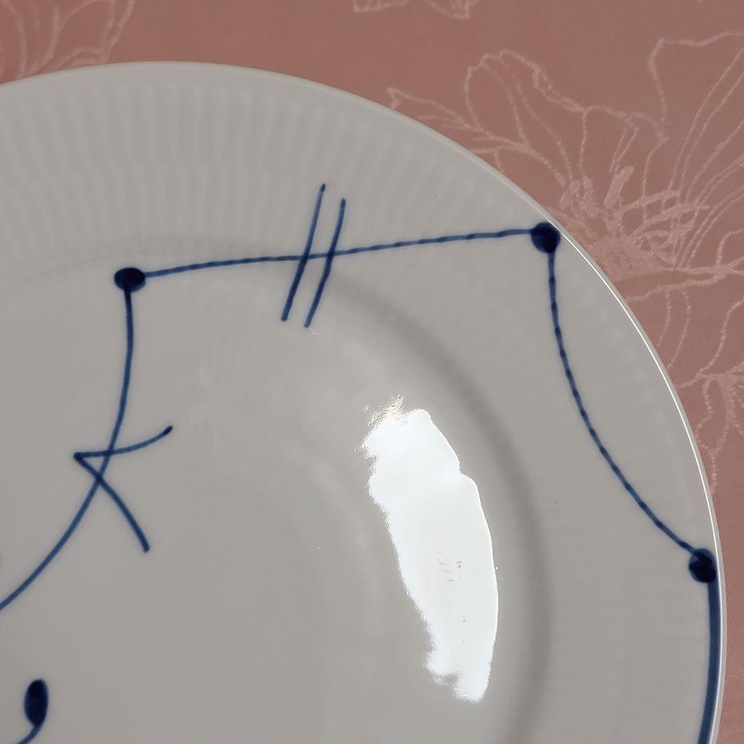 ロイヤルコペンハーゲン　ブルーフルーテッドメガ　プレート　2枚　え127