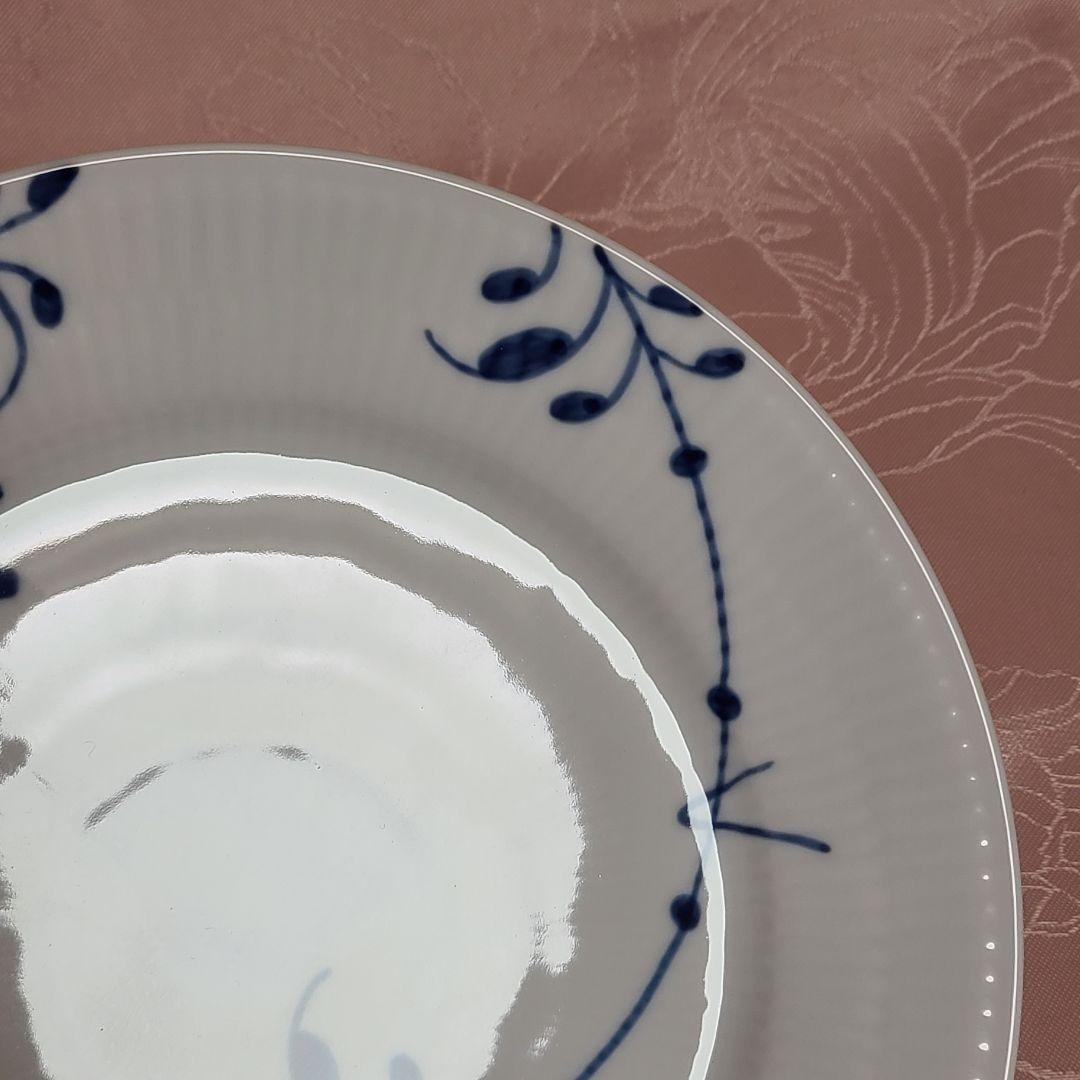 ロイヤルコペンハーゲン　ブルーフルーテッドメガ　プレート　2枚　え127