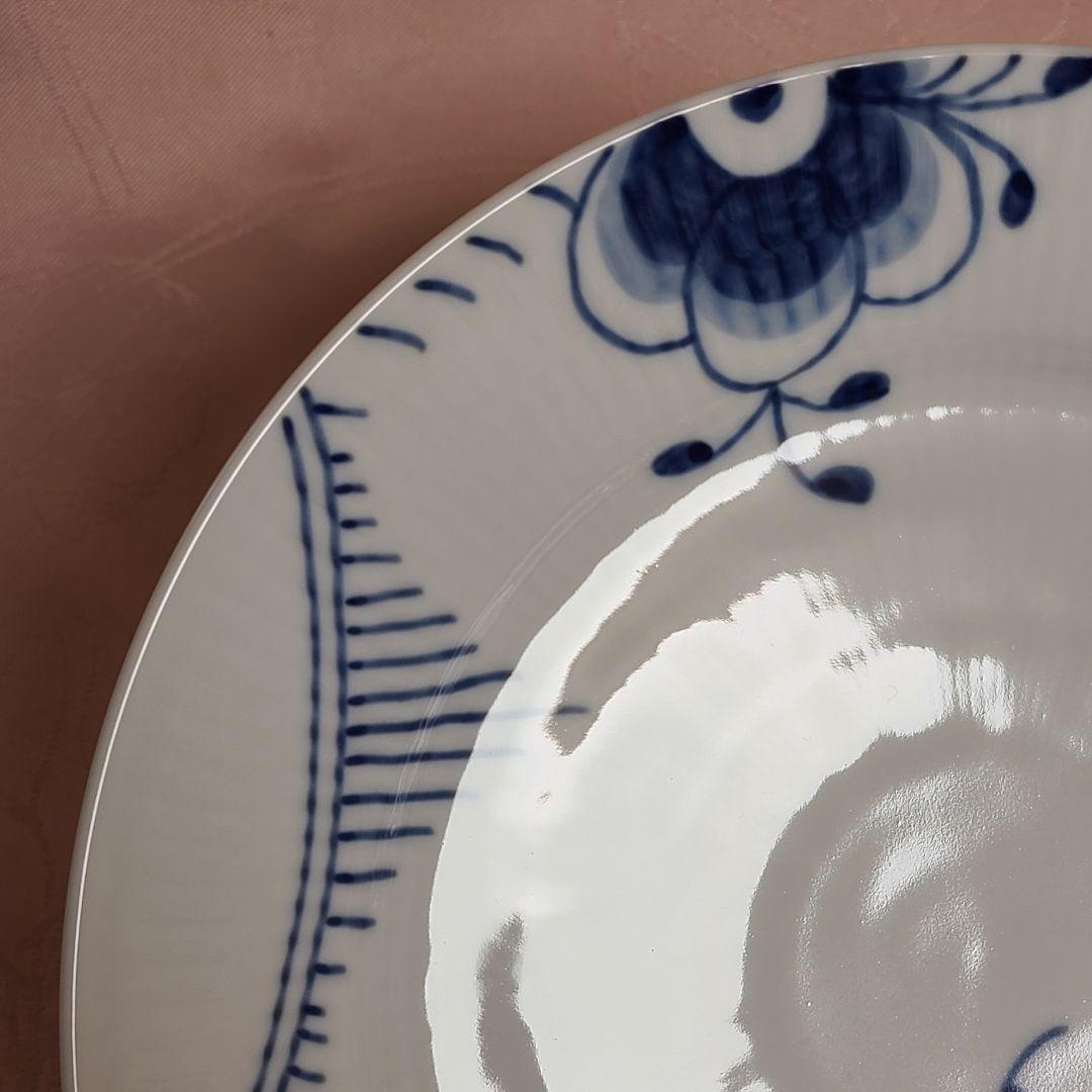 ロイヤルコペンハーゲン　ブルーフルーテッドメガ　プレート　2枚　え127