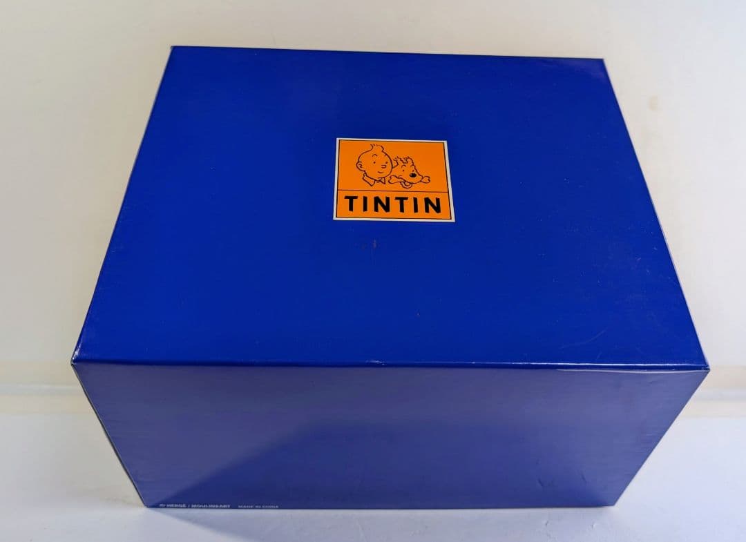 美術館級美品〈タンタンの冒険TINTIN&Yフィギュア フランス製〉