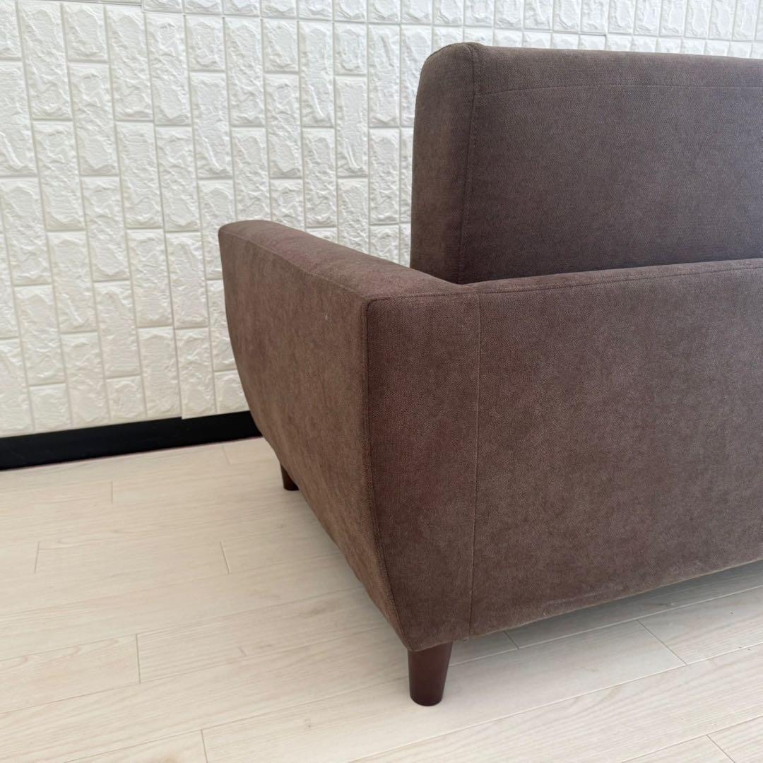 都内23区配送無料✨2人掛けソファ　ブラウン系　美品