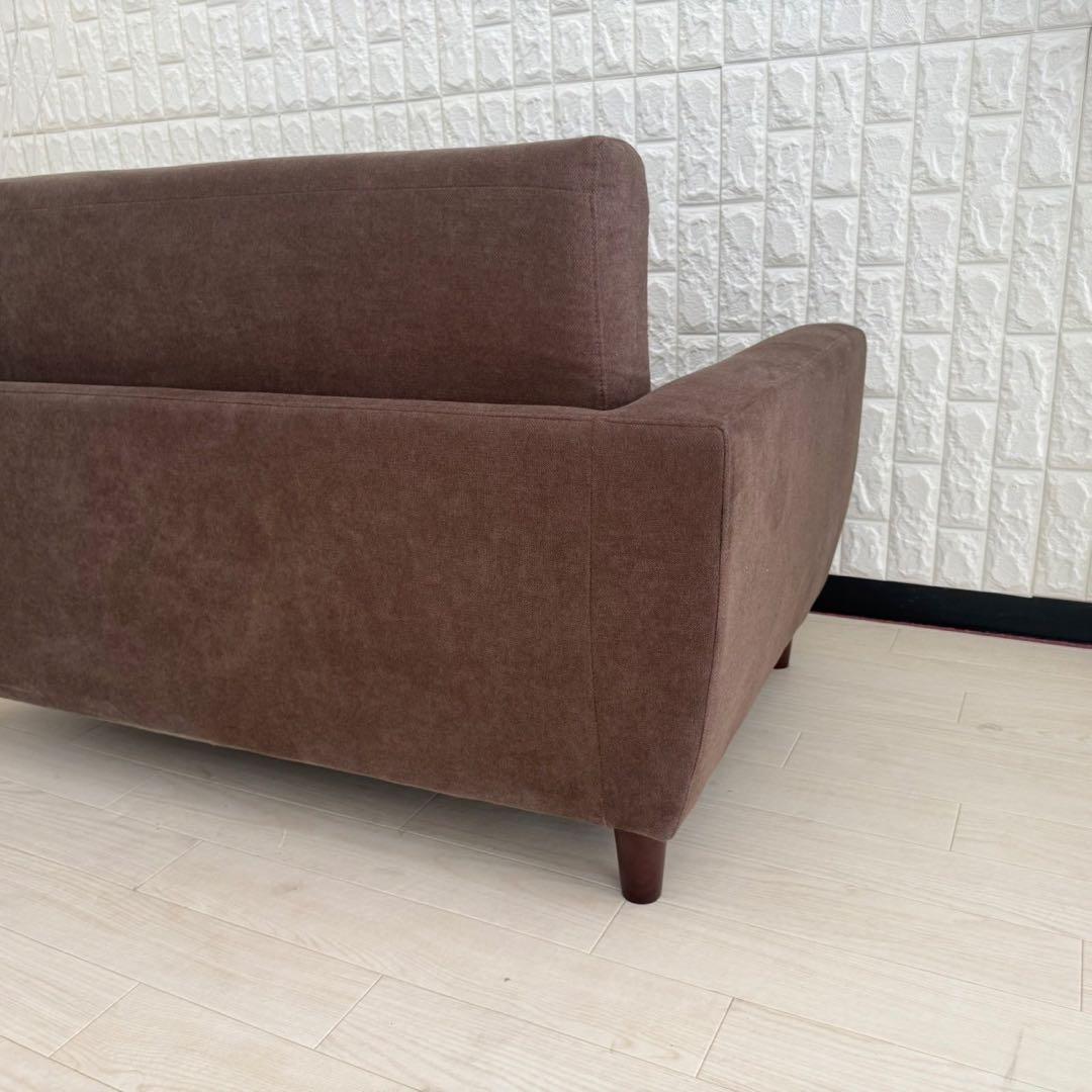 都内23区配送無料✨2人掛けソファ　ブラウン系　美品