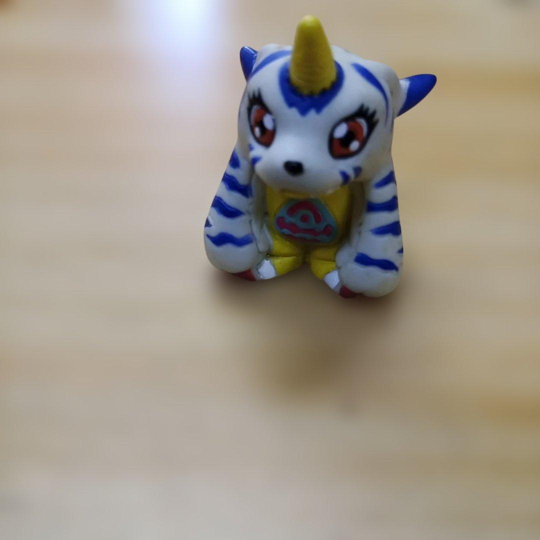 ガブモン フィギュア デジモンアドベンチャー 当時物 青
